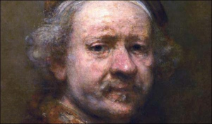 Rembrandt, 'Self Portrait'