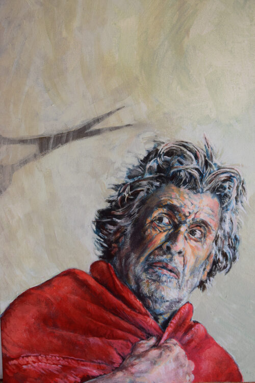 Second Thoughts About a Second Lockdown Home Haircut - Self Portrait No 2